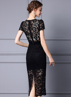 Sexy Topshop Lace Openwork Corset Dresses
