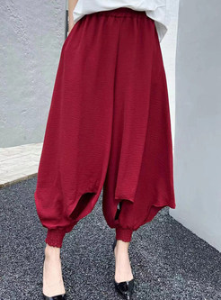 Women Chicwish Oversize Cut Out Wide Leg Lounge Pants With Pockets
