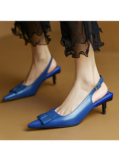 Glamorous Pointed Toe Pointed Heel Women Shoes