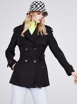 Large Lapels Double-Breasted Chic Trench Coats Women