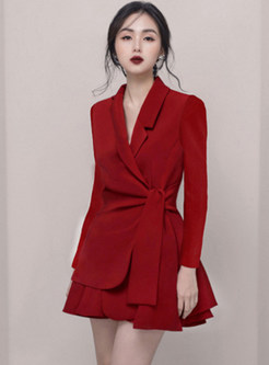 Business Long Sleeve Skirt Suits
