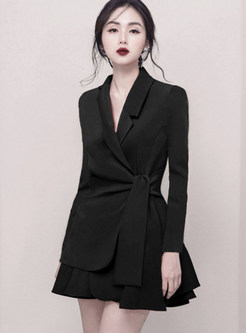 Business Long Sleeve Skirt Suits