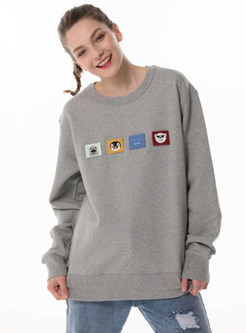 Oversize Pullovers Relaxed Sweatshirts For Women