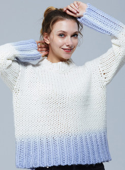 Glamorous Gradient Pullovers Womens Sweaters