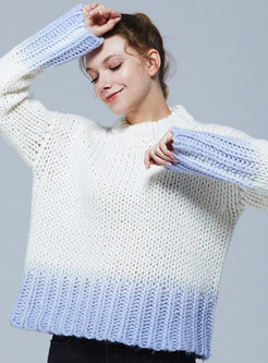 Glamorous Gradient Pullovers Womens Sweaters