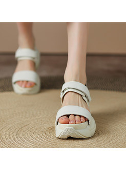 Casual Platform Open Toe Sandals For Women