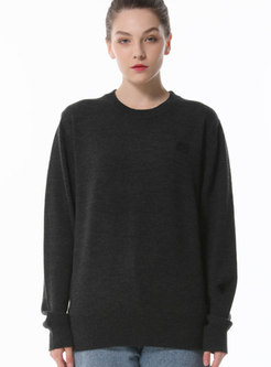Women's Casual Knit Top Sweater