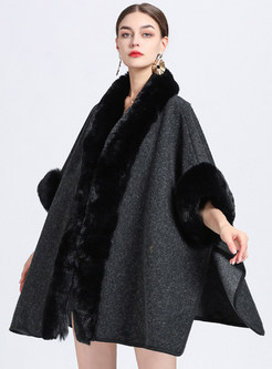 Women Shawl Coat Large Size Long Open Sweater Cloak