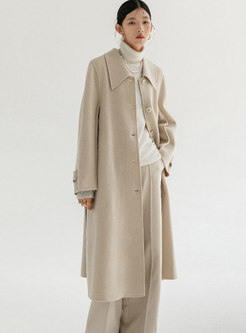Women's Oversize Casual Wool Coat