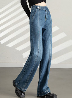 Women's Vintage High Waist Denim Jeans