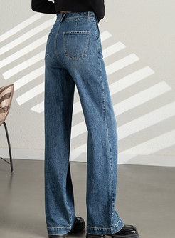 Women's Vintage High Waist Denim Jeans