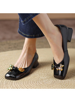 Low-Fronted Classic Shoes For Women