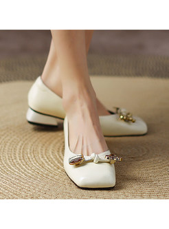Low-Fronted Classic Shoes For Women