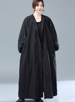 Women Autumn Fashion Oversize Long Coat