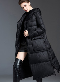 Women's Winter Casual Hooded Down Coat