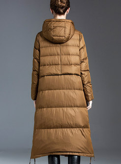 Women's Winter Casual Hooded Down Coat