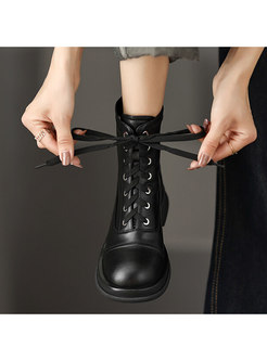 Women's Lace-up Ankle Boots