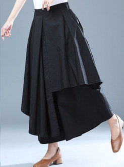 Women High Waist Oversize Long Skirt