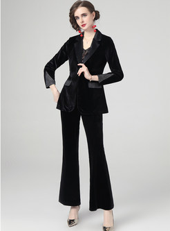 Women's Business Blazer Pant Suit