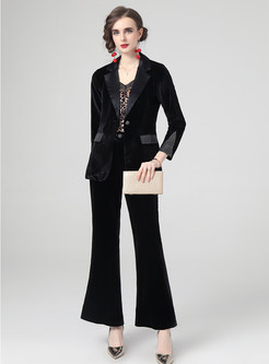 Women's Business Blazer Pant Suit
