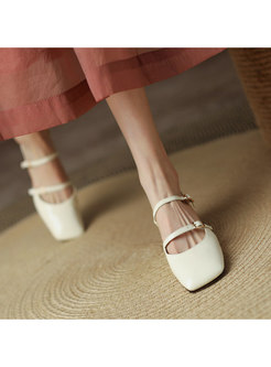 Women's Square Toe Sandals