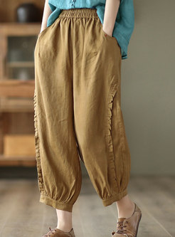 Women's Casual Linen Pants