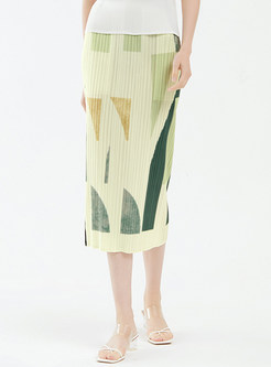 Women Summer Midi Skirt