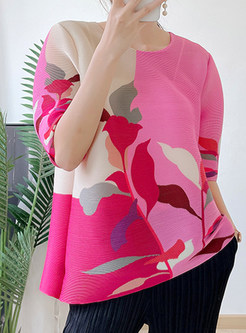 Women's Floral Printing Casual Top