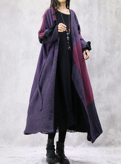 Women's Vintage Oversize Long Coat