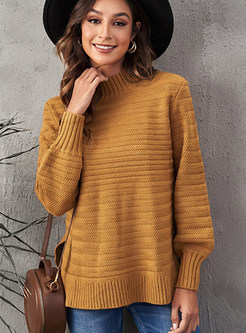 Women's Long Sleeve Casual Loose Sweater
