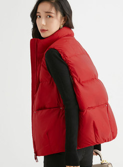 Women's Casual Winter Puffer Vest