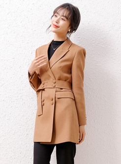Women'S Fashion Large Lapels Double-Breasted Blazers