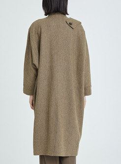 Women's Winter Oversize Wool Blend Coat