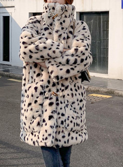 Chunky Sherpa Animal Faux Fur Womens Coats