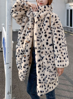 Chunky Sherpa Animal Faux Fur Womens Coats