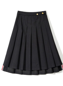 Women's Autumn Pleated Short Skirts