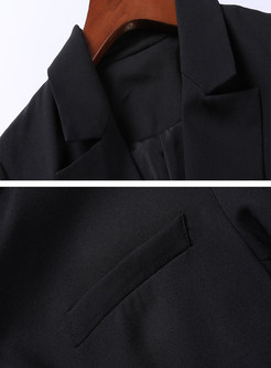 Large Lapels Double-Breasted Fashion Women OverCoats