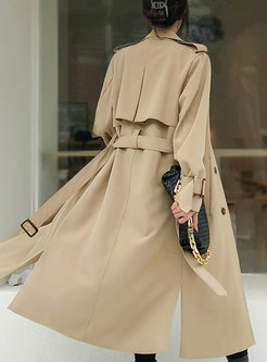 Women's Double Breasted Trench Coat
