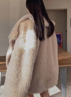 Women's Long Faux Fur Coat