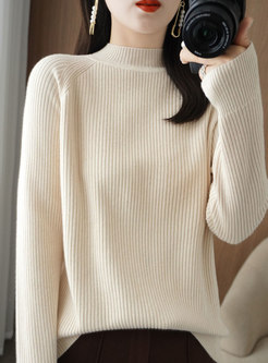 Women's Classic Long Sleeve Sweater