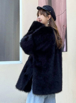 Women's Oversize Faux Fur Jacket