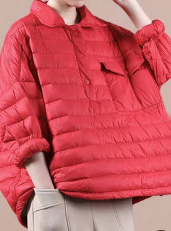 Oversize Chunky Pullovers Hooded Womens Winter Coats