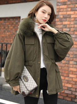 Women's Thicken Casual Hooded Puffer Down Coats