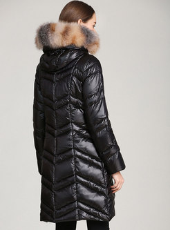 Women's Winter Warm Hooded Puffer Coat