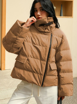 Women's High Neck Oversize Puffer Jacket