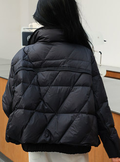 Women's Casual Short Puffer Jacket