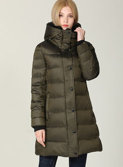 Women's Lightweight Puffer Jacket with Removeable Hood