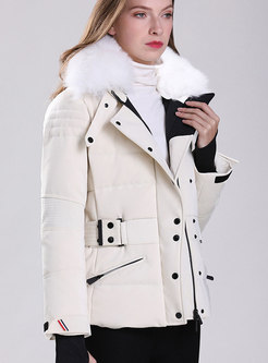 Women's Winter Thicken SHort Puffer Hooded Coat