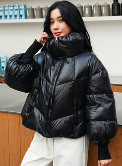 Women's Winter Fashion Puffer Jacket