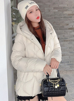 Sweet & Cute Quilted Hooded Oversize Down Jackets For Women